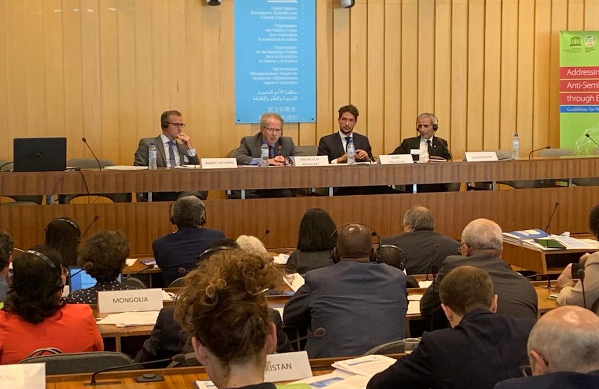 UNESCO, OSCE, and WJC hold international workshop to train policymakers on addressing antisemitism in and through education