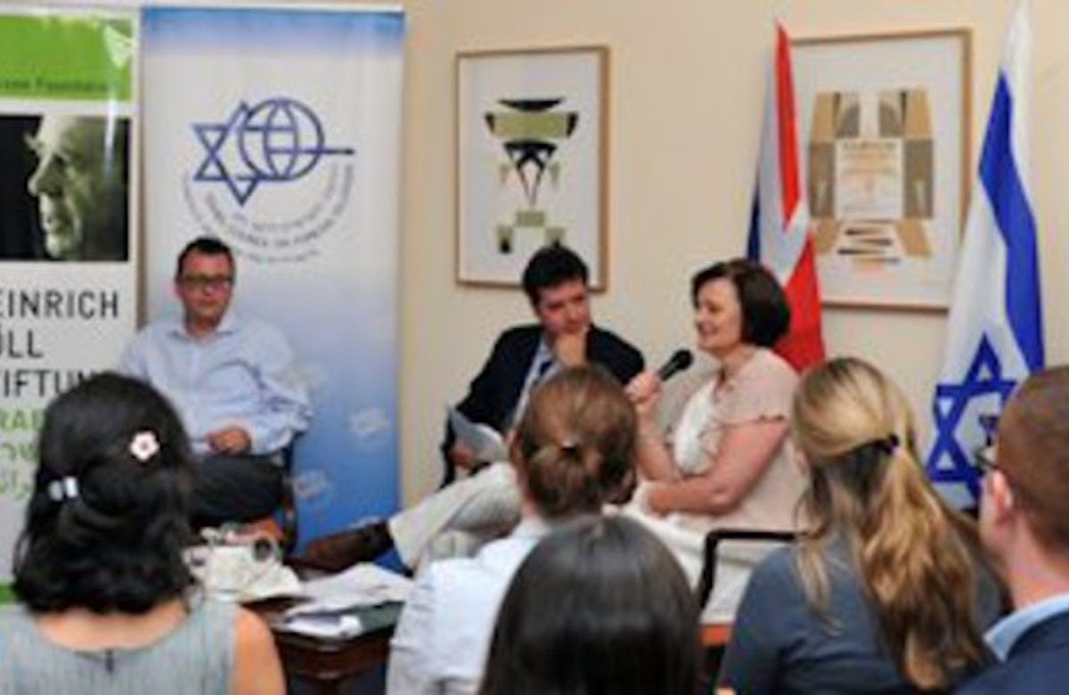 Barrister Cherie Blair and Ambassador Matthew Gould speak at ICFR Young Diplomats event 