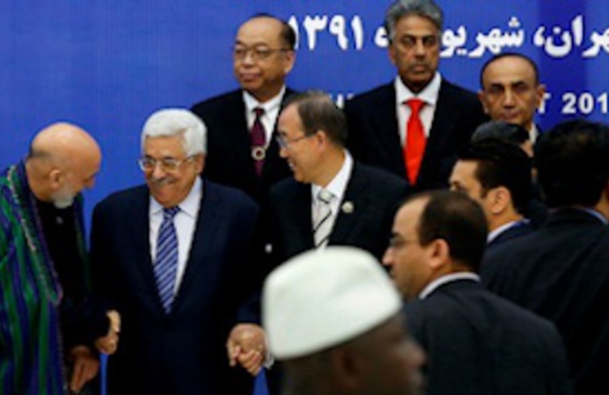 WJC ANALYSIS - Seeing double: Palestinians at the NAM summit in Iran