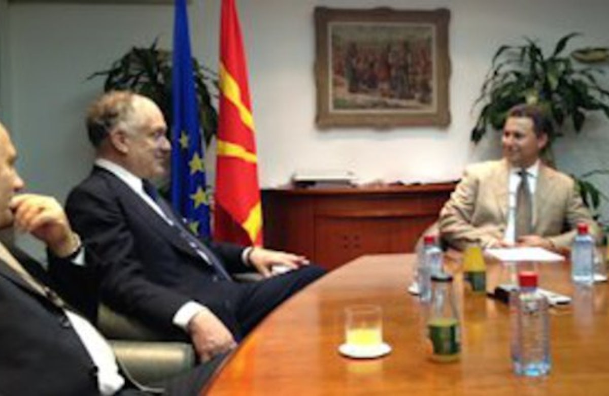 Ronald S. Lauder visits Macedonia