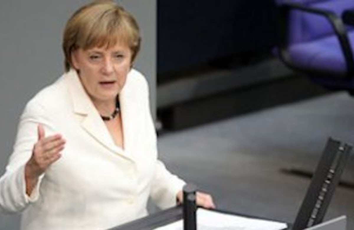 German Chancellor Merkel: Israel has the right and the duty to protect its citizens against terror