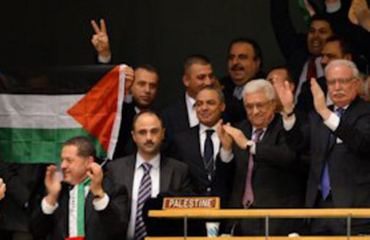 World Jewish Congress denounces UN endorsement of Palestinian statehood bid