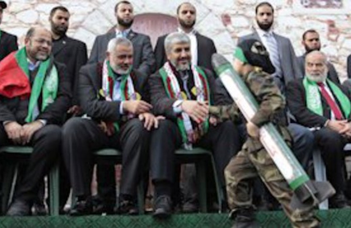 Visiting Gaza, Hamas leader vows 'not to give up any inch of Palestine'