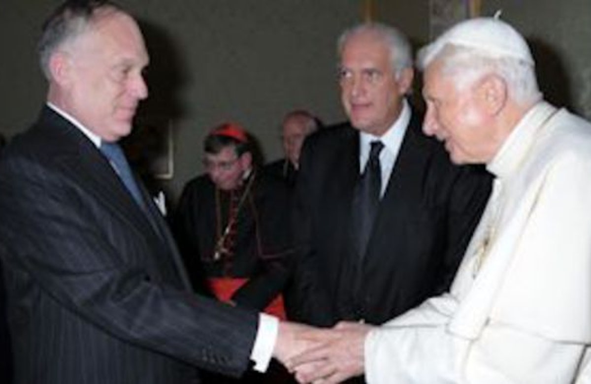 Benedict XVI to resign - Lauder praises pontiff's achievements in Jewish-Catholic dialogue