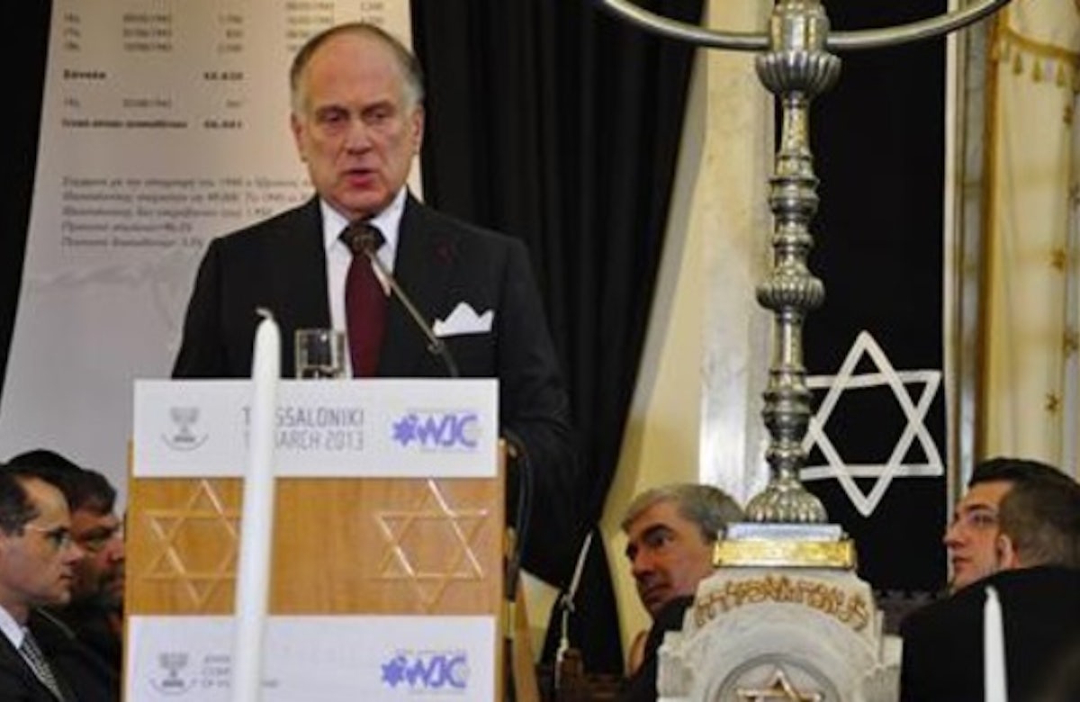 'Greece must take strong action against new ‘Nazis’, Ronald Lauder urges