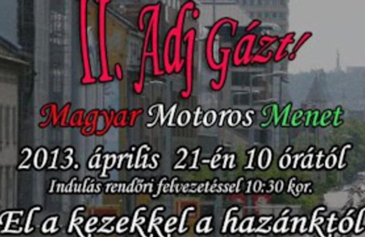 Hungarian Jews urge ban of 'Give Gas' motorcade in Budapest