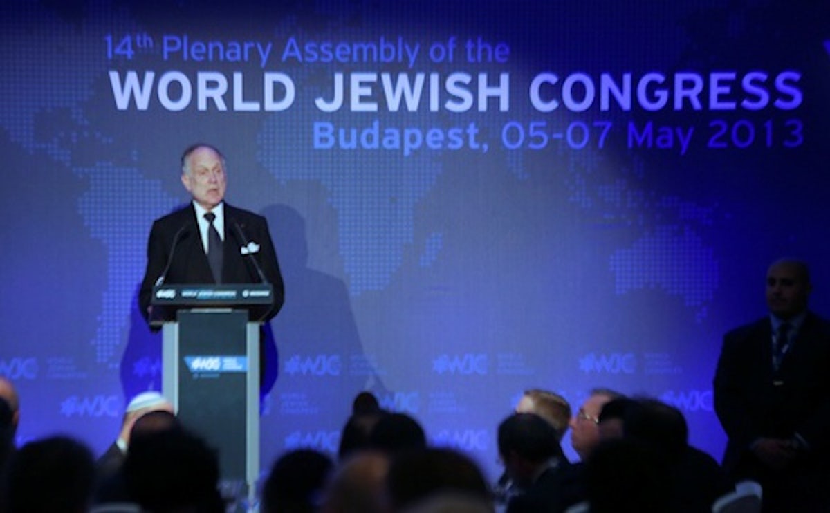 World Jewish Congress Plenary Assembly in Budapest