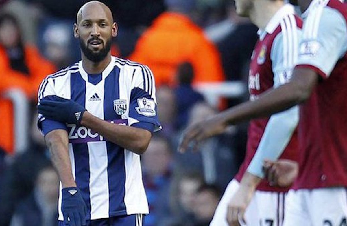 French soccer star Anelka facing ban for Nazi-style salute