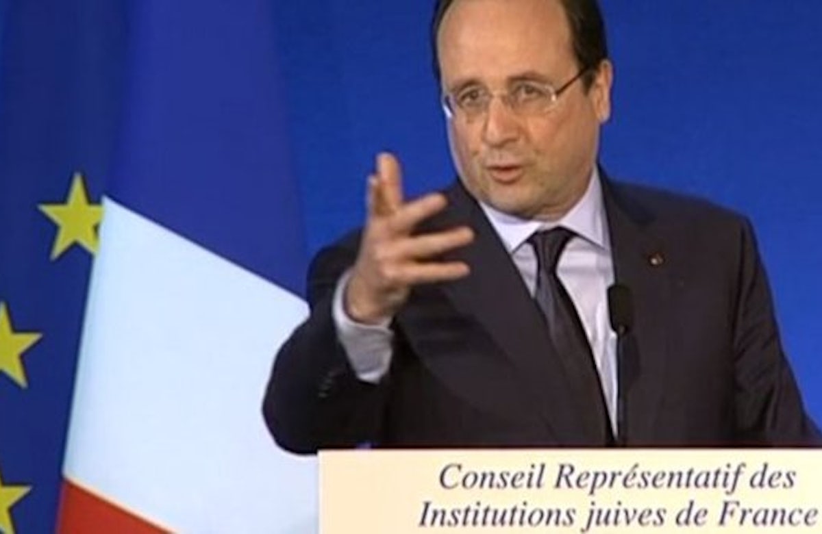 Hollande: 'Freedom of speech doesn't mean freedom to hate others'