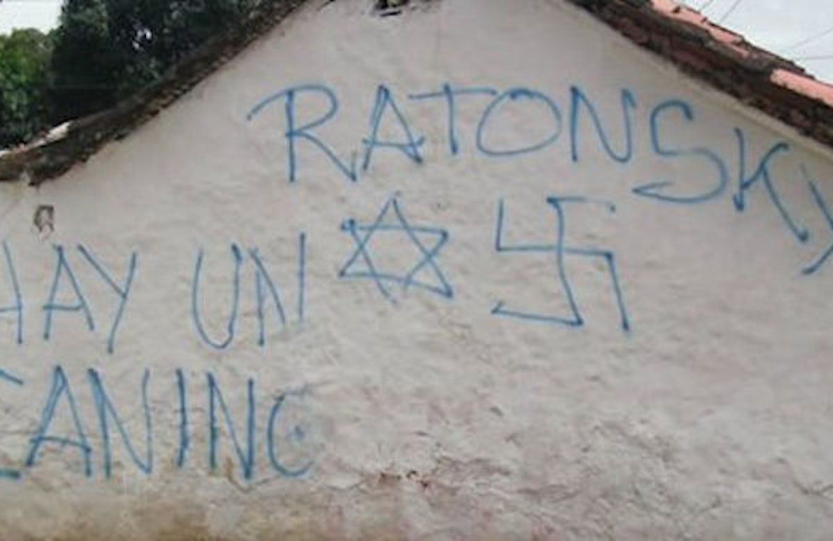 Over 4,000 anti-Semitic expressions recorded in Venezuela in 2013, study finds