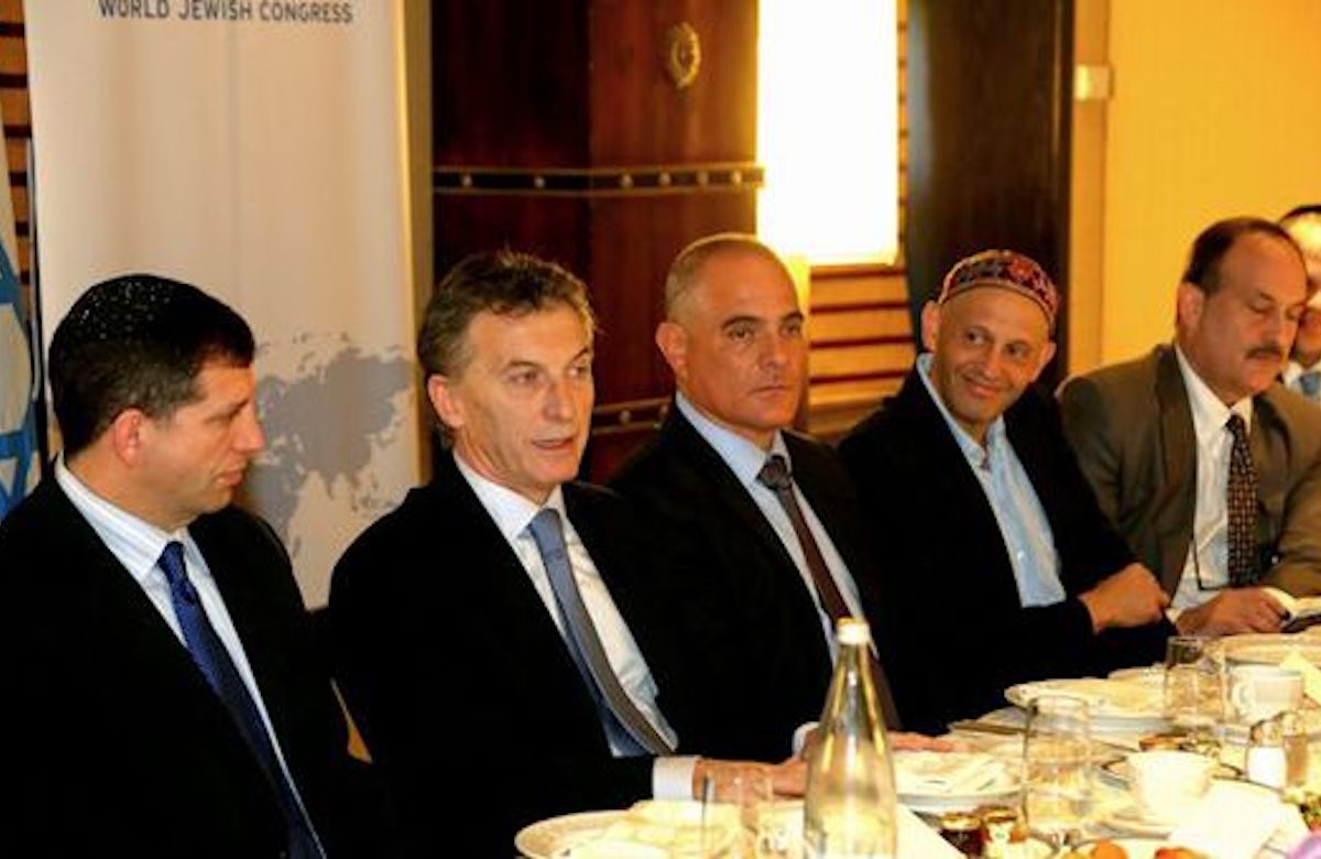 At Jerusalem WJC forum, Buenos Aires mayor speaks out against kidnappings