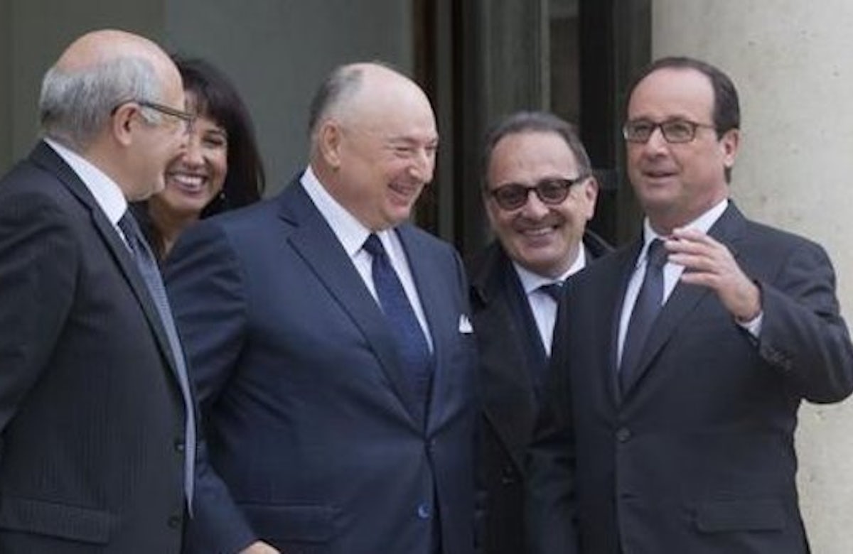 European Jewish Congress head meets with French president, urges top priority for fighting anti-Semitism