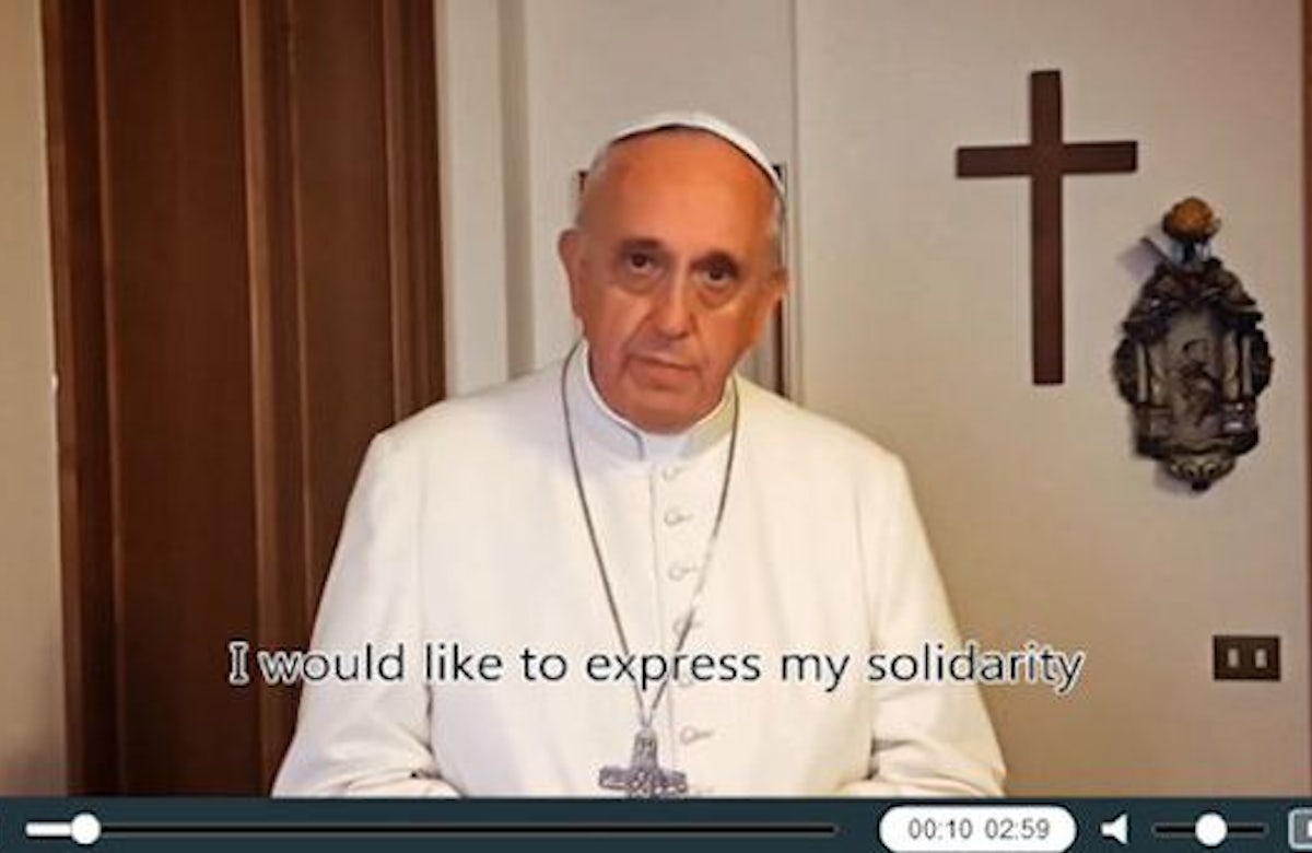 Video message: Pope Francis urges justice for victims of AMIA bombing
