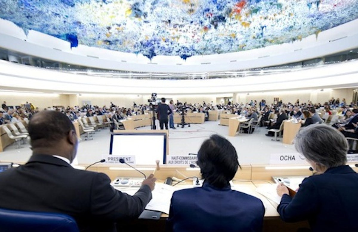 Uphold the UN Charter or become terrorists’ tool, WJC tells UN Human Rights Council