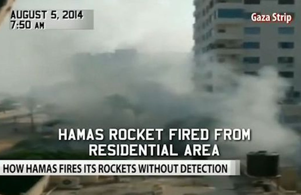 IDF present evidence that Hamas fired rockets from schools in Gaza