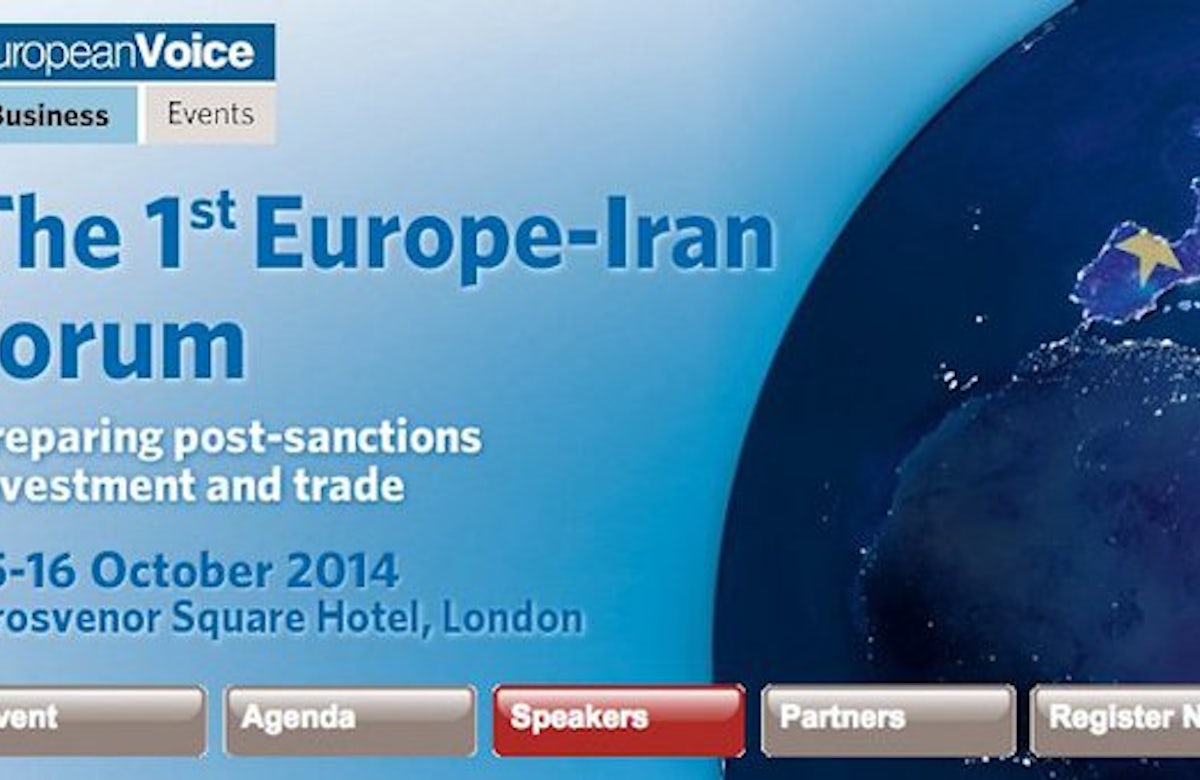 Iran trade forum in London causes irritation