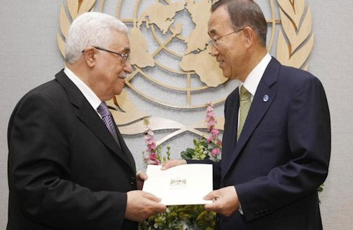 Lieberman calls Palestinian peace plan a "gimmick"