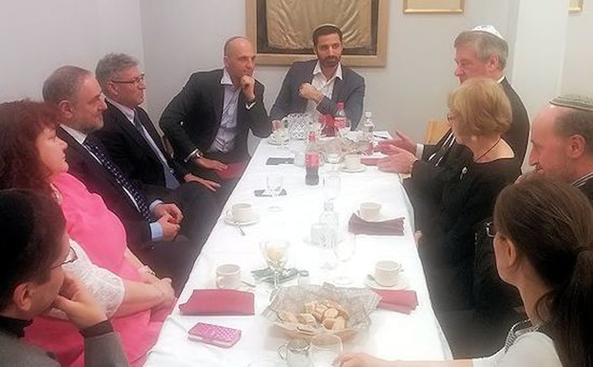 WJC CEO meets Scandinavian Jewish and political leaders to discuss security situation