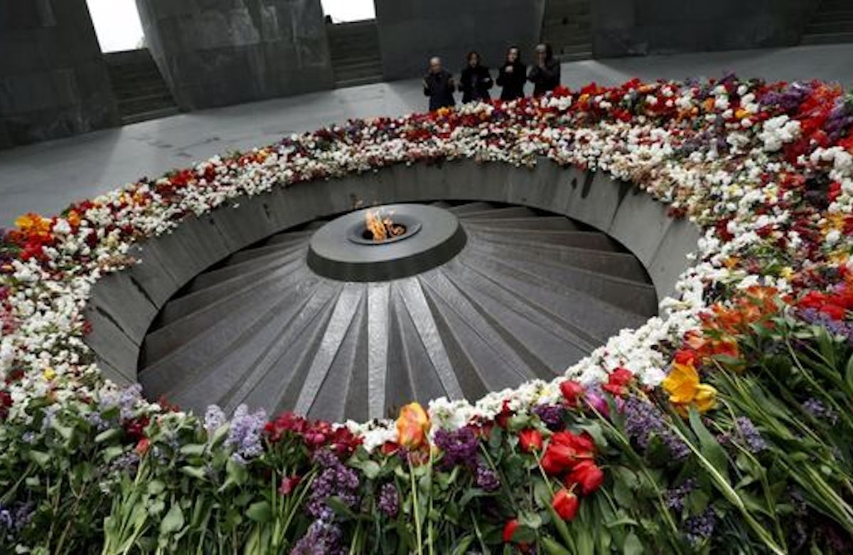 EAJC delegation at the memorial events  in Armenia