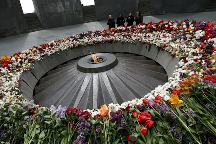 EAJC delegation at the memorial events  in Armenia
