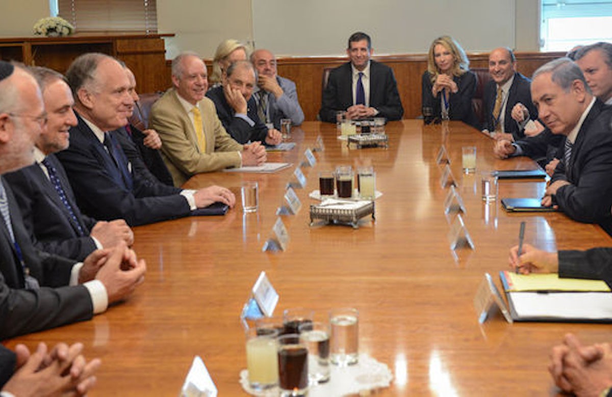 Netanyahu meets with World Jewish Congress delegation in Jerusalem