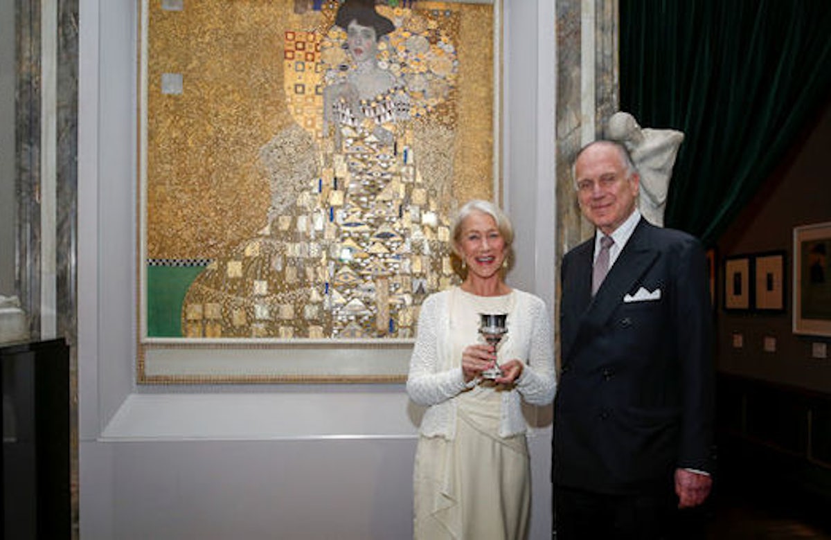 Helen Mirren receives WJC award for 'Woman in Gold'