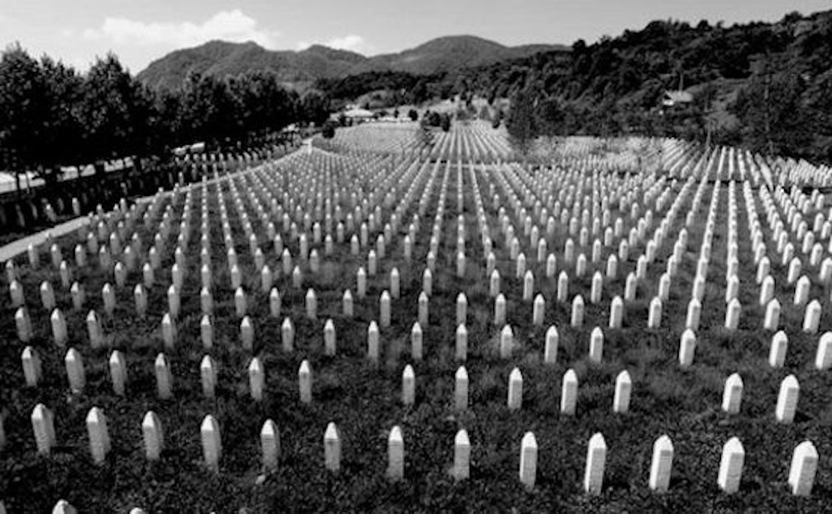 Lauder: The lesson from Srebrenica is that we can't stand by when people are butchered