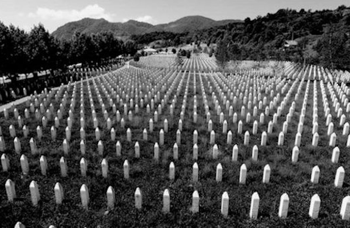Lauder: The lesson from Srebrenica is that we can't stand by when people are butchered