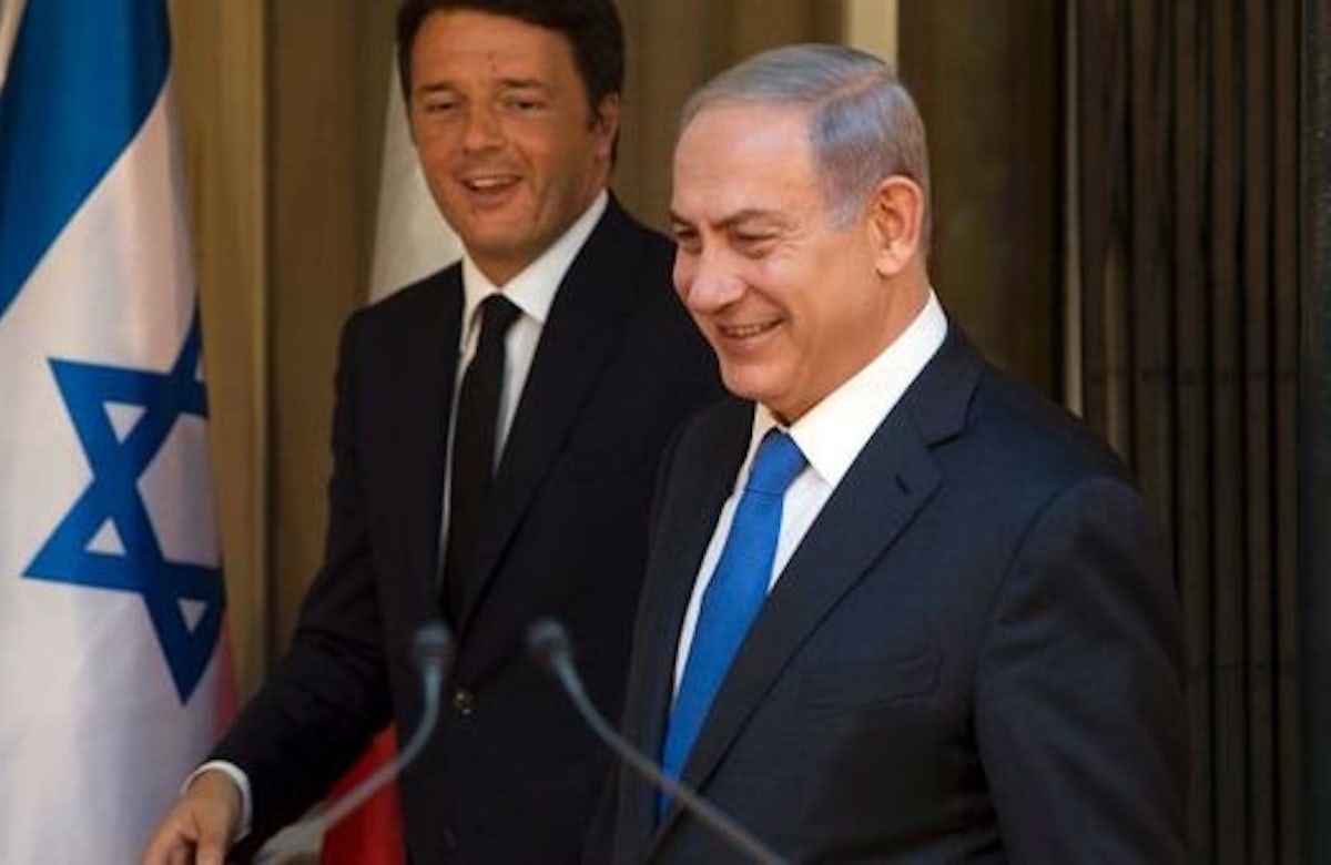 Italian PM: Israel is the nation-state of the Jewish people