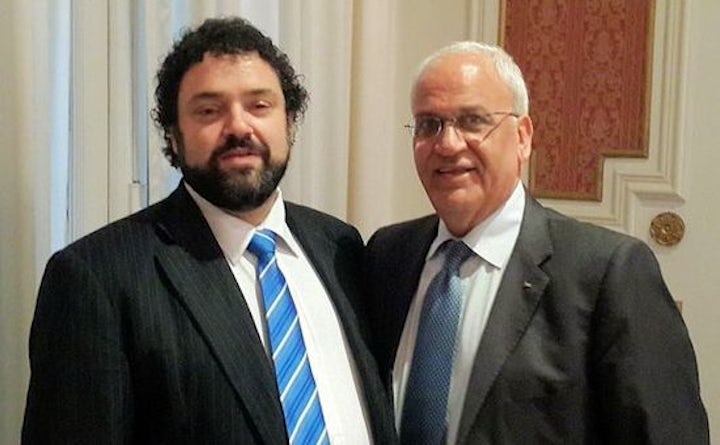 Latin American Jewish Congress director meets with Palestinian chief negotiator