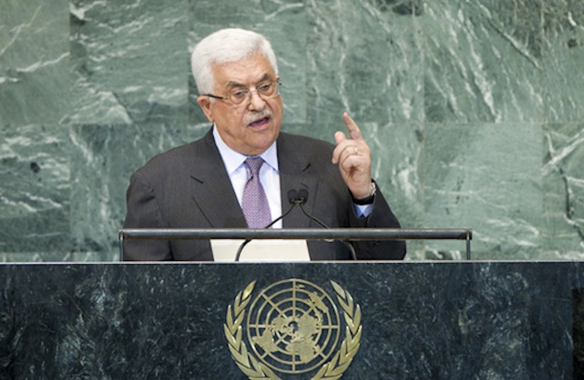 World Jewish Congress calls Abbas remarks at UN ‘setback for peace process’