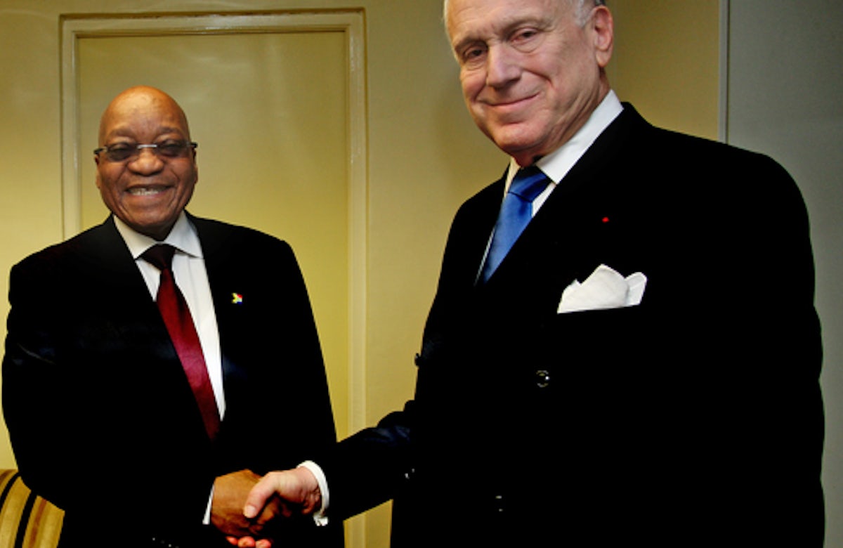 South Africa visit: Ronald S. Lauder seeks more African balance in Mideast affairs