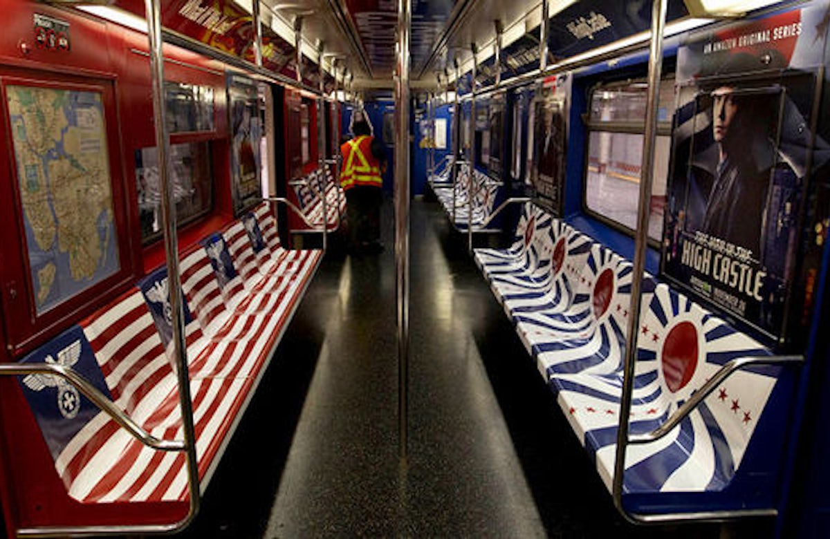 Amazon ads using Nazi imagery removed from NYC subway cars