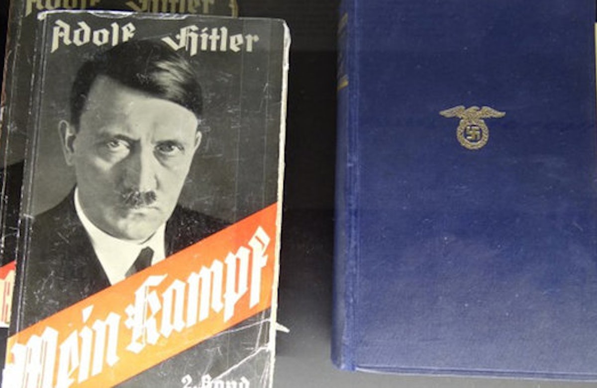 Lauder: ‘Mein Kampf should be left in poison cabinet of history’   