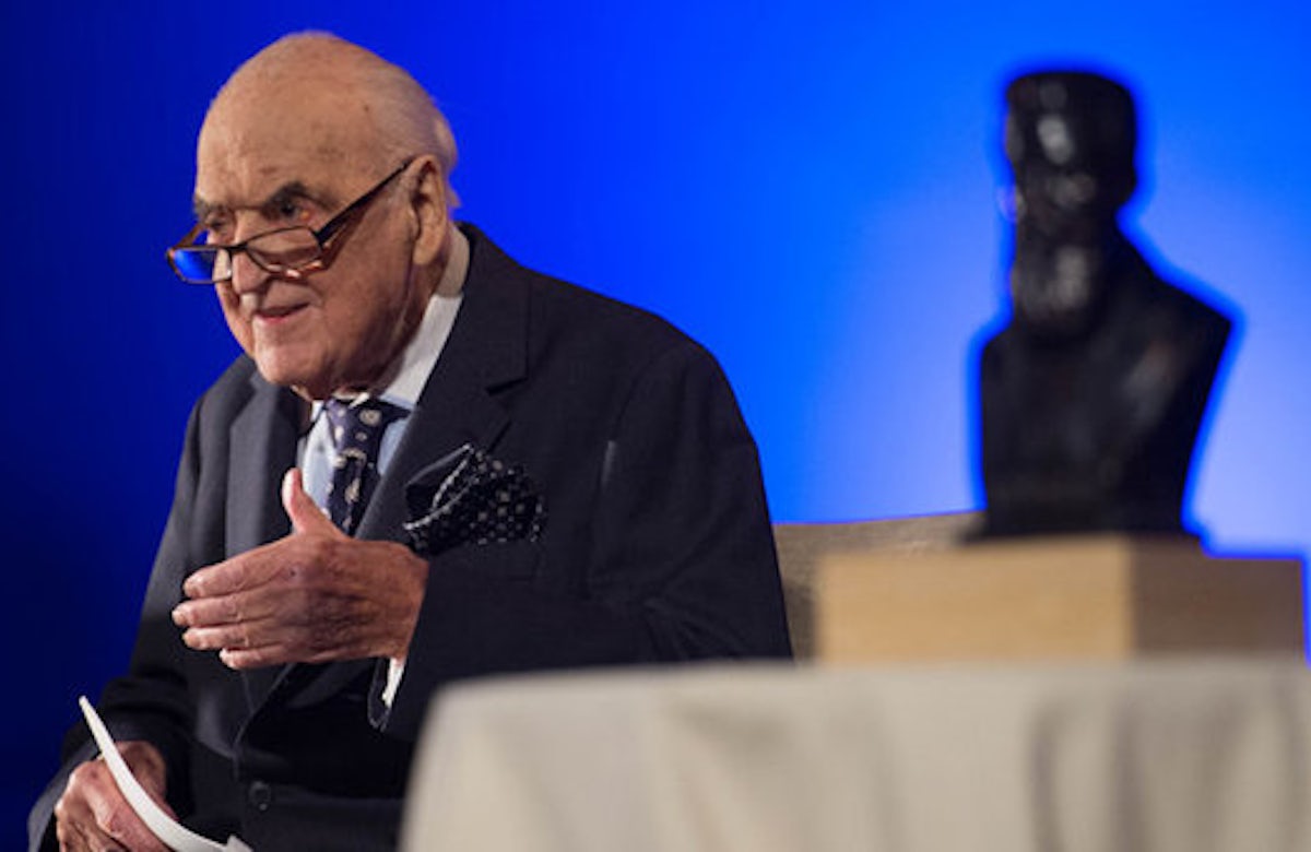 WJC mourns passing of its Honorary Vice President George Weidenfeld, 96