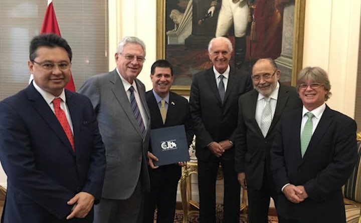 Latin American Jewish Congress to honor President Cartés of Paraguay