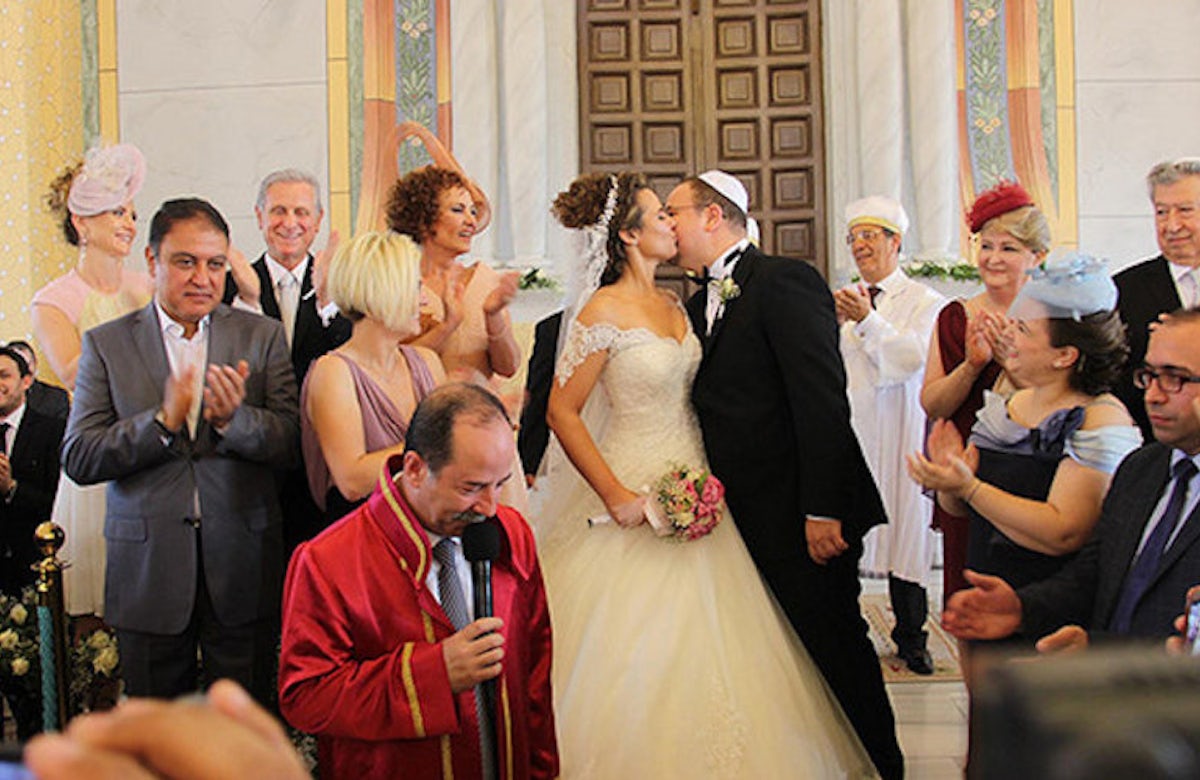 Social media rife with anti-Semitism after first Jewish wedding is held in Turkish city in 40 years