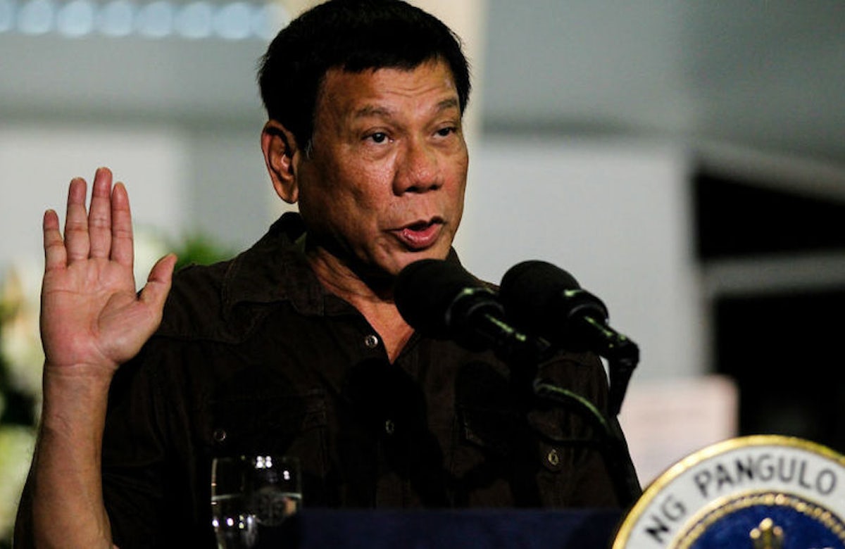 Lauder calls Filipino leader's Hitler praise 'revolting', urges him to apologize