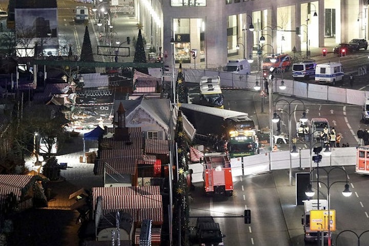 12 killed in attack on Christmas market in Berlin