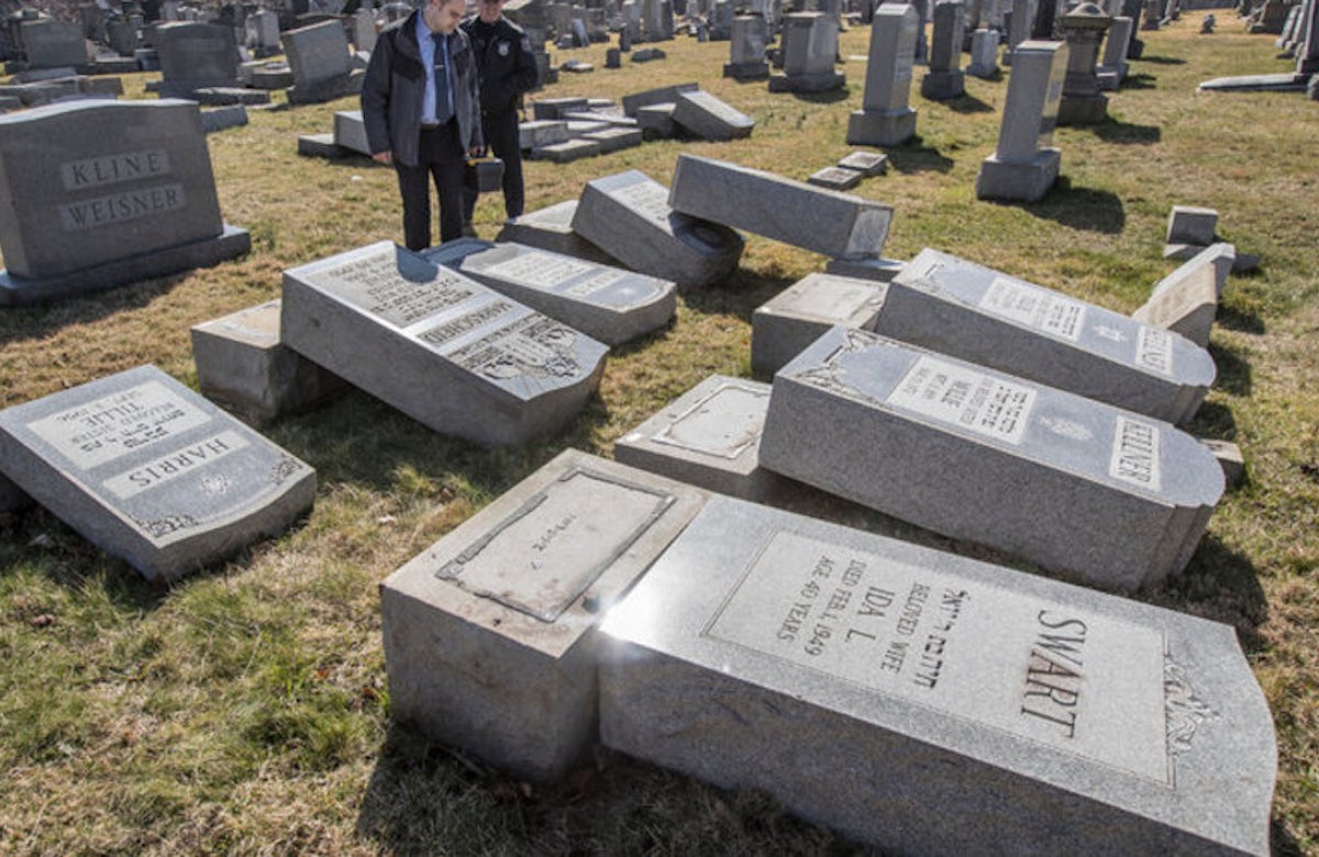 WJC President Lauder condemns desecration of Jewish cemetery in Philadelphia: ‘We must never be complacent in the face of anti-Semitism’