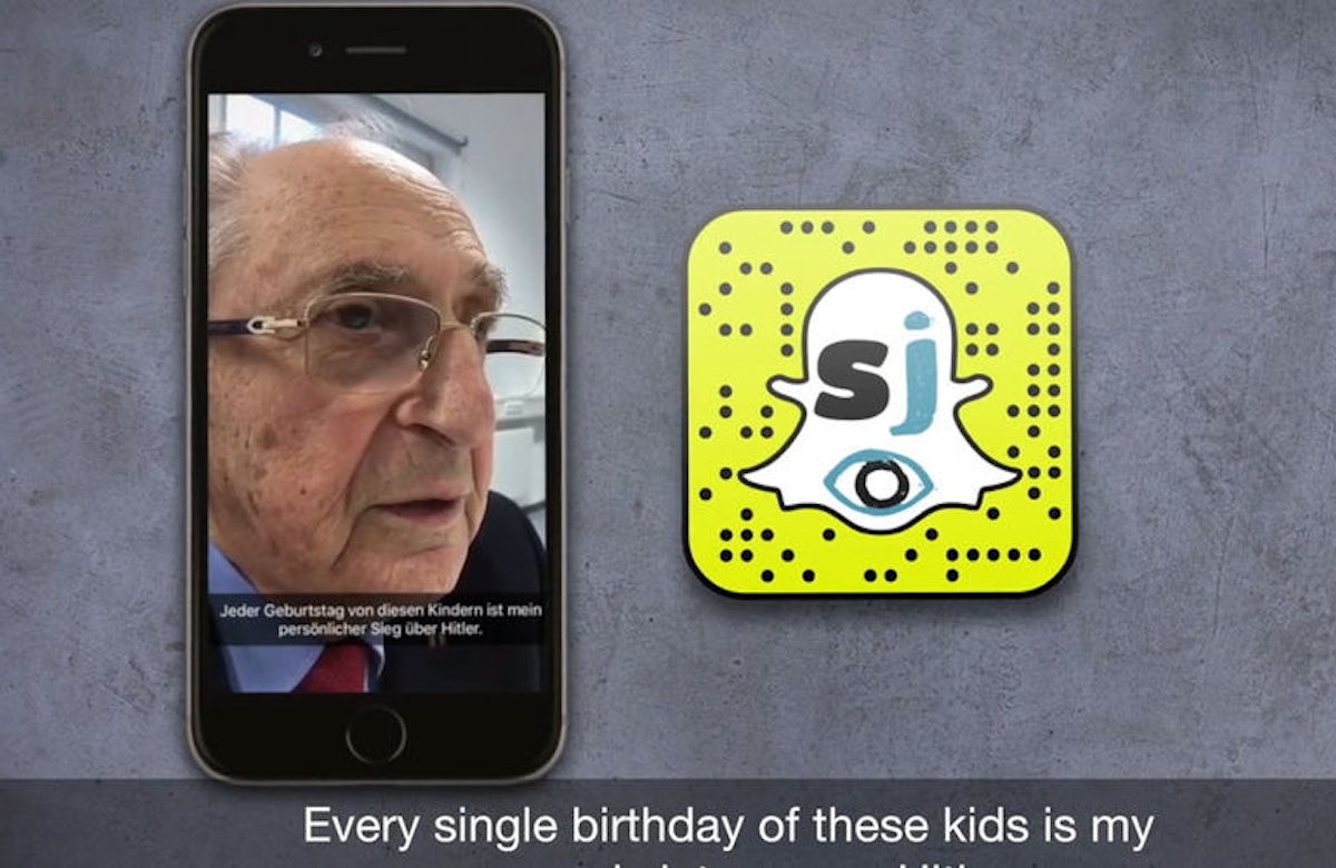 German project that talks about Holocaust on Snapchat gets prestigious awards