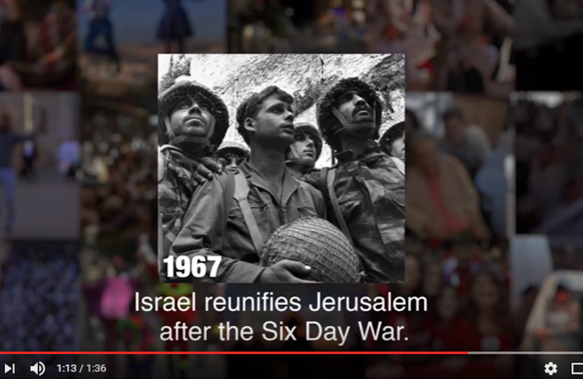 WATCH: Celebrating 3,500 years of Jewish history in Jerusalem