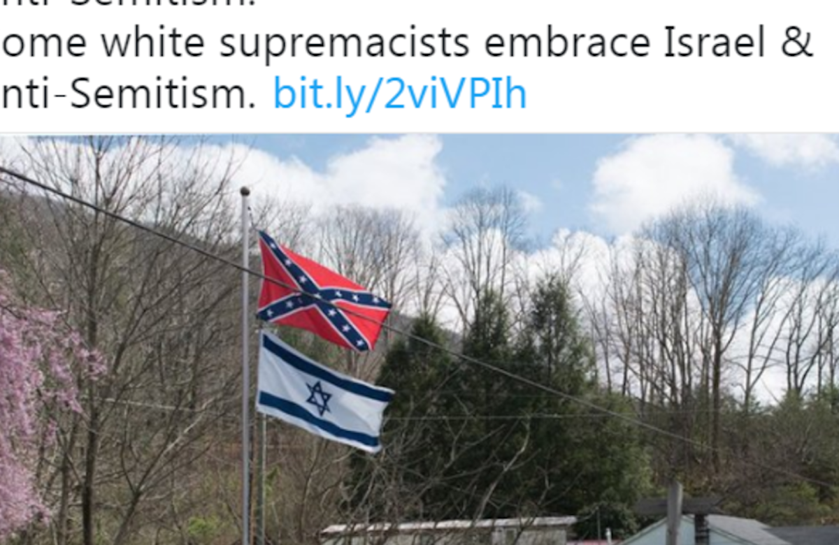 Human Rights Watch director tweets link to article equating White Supremacy and Zionism