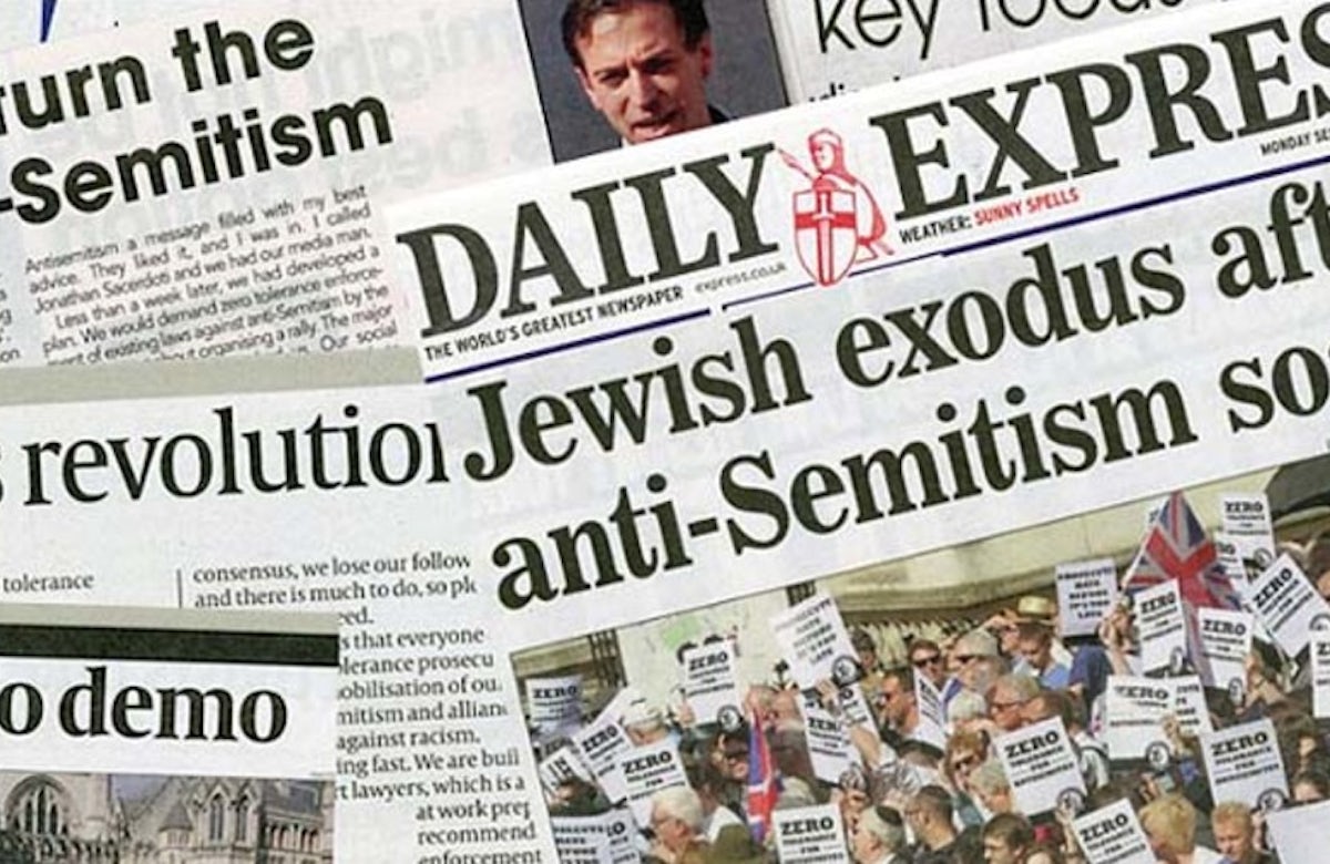 Anti-Semitism became national political issue in UK last year, says Community Security Trust