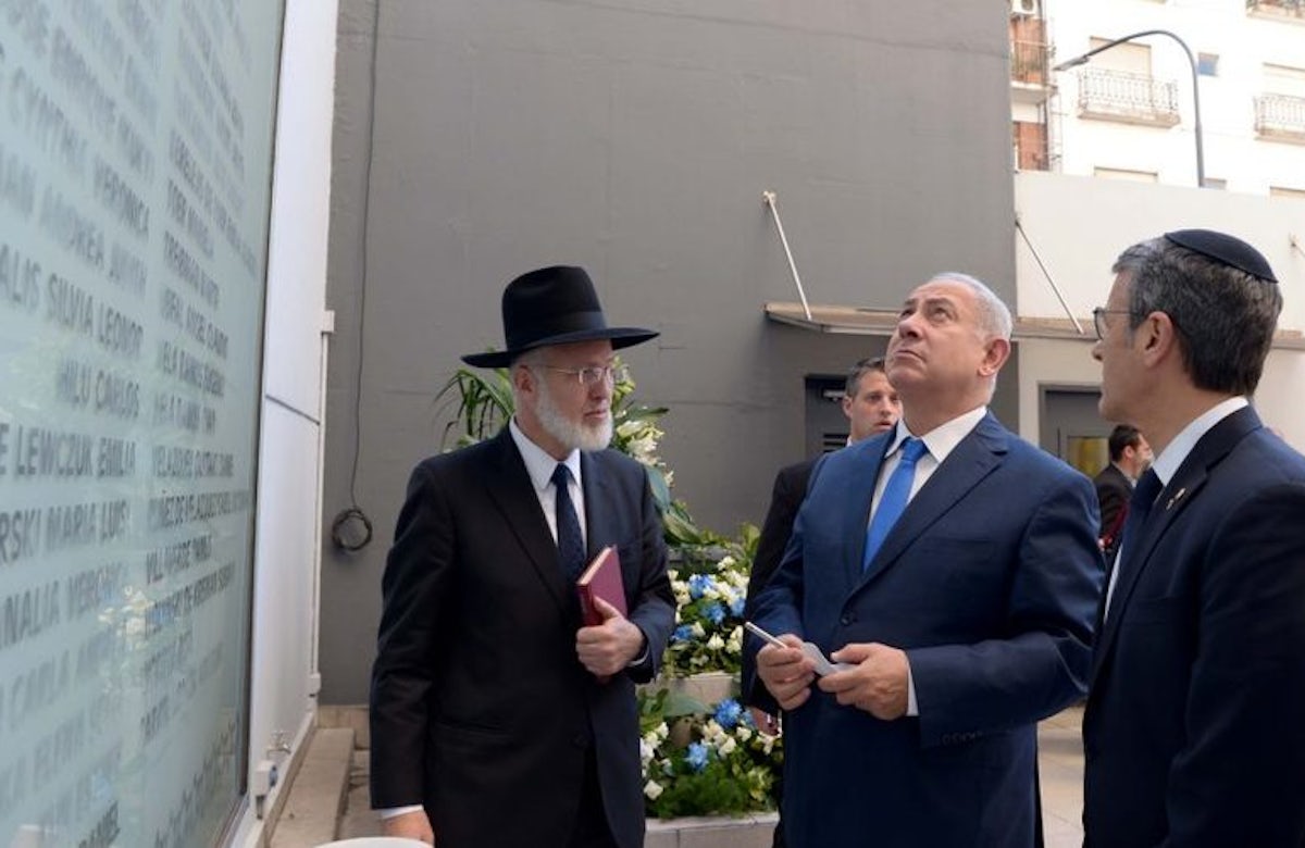 Commemorating AMIA bombing in Buenos Aires, Netanyahu says: Time has come to ascribe to Iran complete guilt