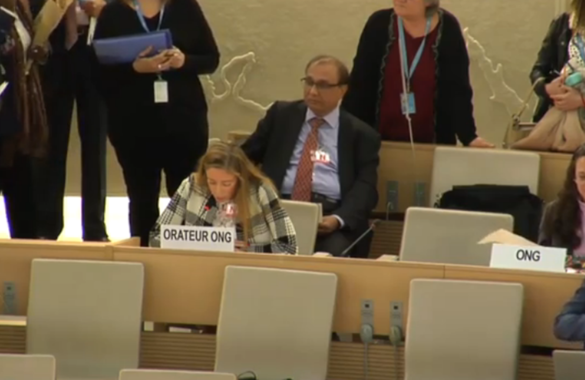 On UNHRC floor, WJC urges council to reaffirm Jewish right to circumcision and ritual slaughter