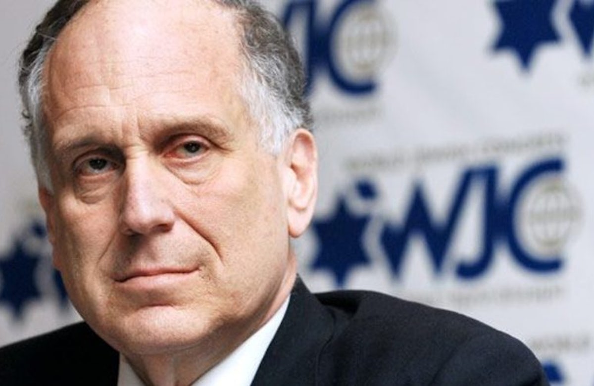 WJC President Lauder welcomes upgrade of special envoy to combat antisemitism, urges swift appointment to position