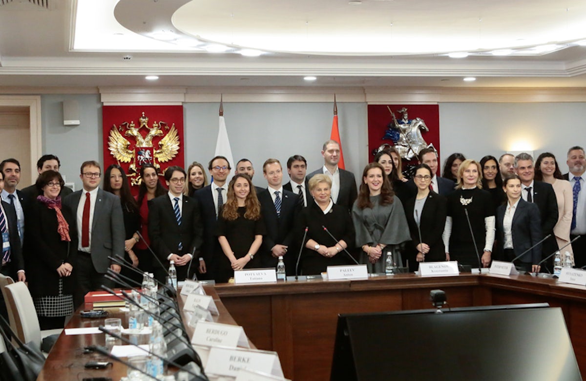 WJC Jewish Diplomatic Corps official visit to Moscow City Duma
