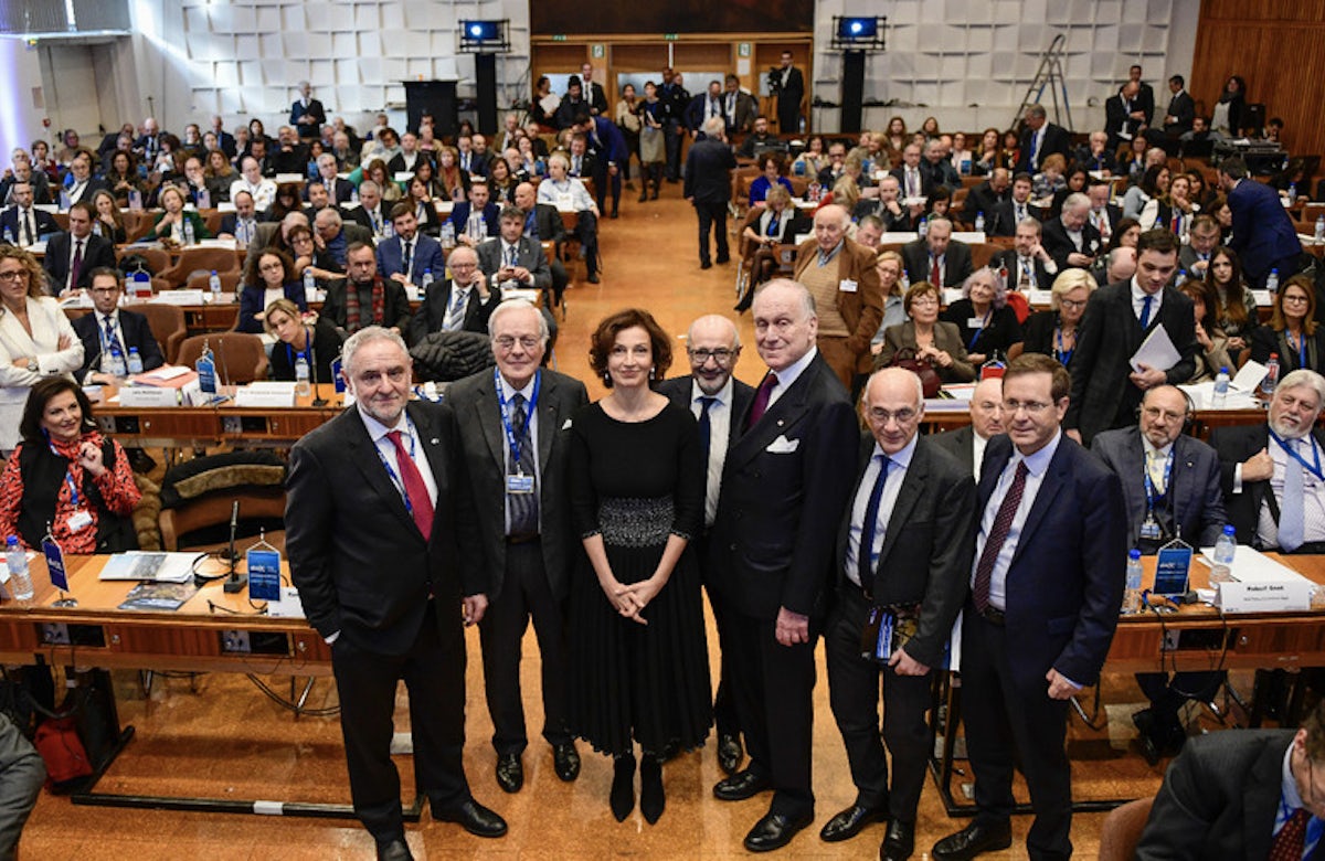 World Jewish Congress brings presidents representing more than 100 Jewish communities worldwide to UNESCO for unprecedented meeting