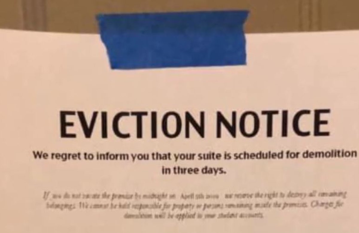 WATCH: Jewish students at Emory University wake up to eviction notices placed by pro-Palestinian group
